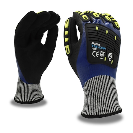 Cordova High-Performance Cut-Resistance, Steel, Glass Gloves, TUF-COR ICE, L, PR 3727TPRL